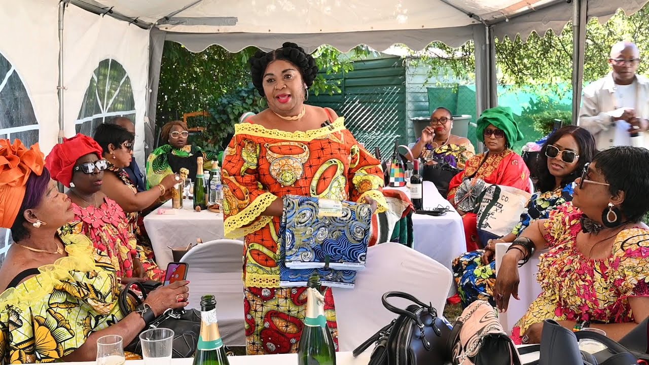 Arlina TOUNDE reçois l'Association FEMME DE BRAZZA à Nandy