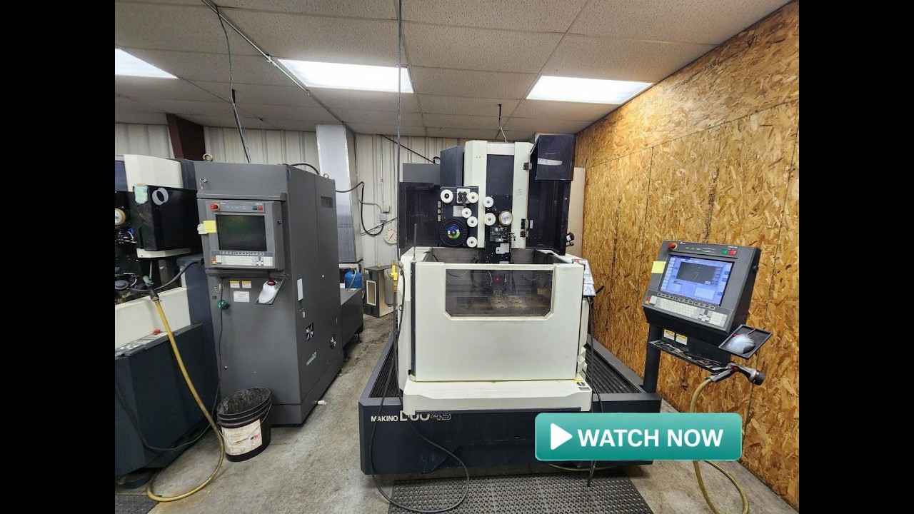 Complete Plant Closure- Late Model CNC Machines Lot 310 - 2011 MAKINO DUO 43, EDM