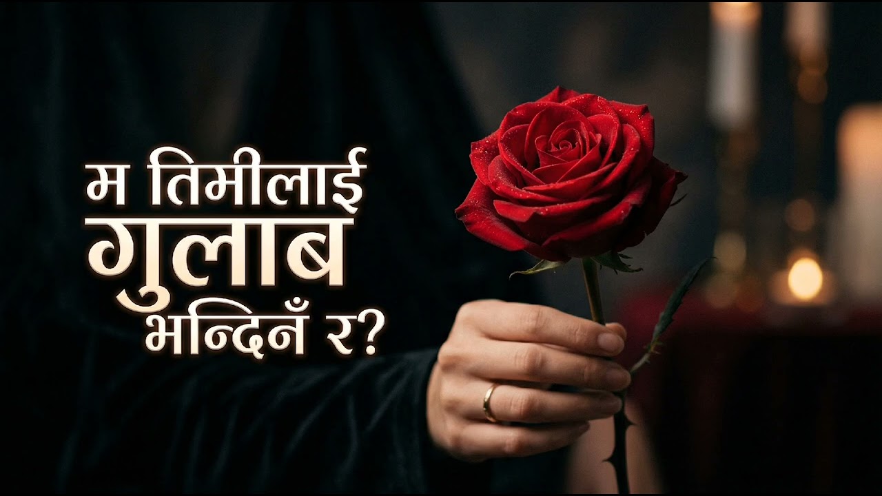 म तिमीलाई गुलाब भन्दिन र? | Official Music Video | Nepali Romantic Song