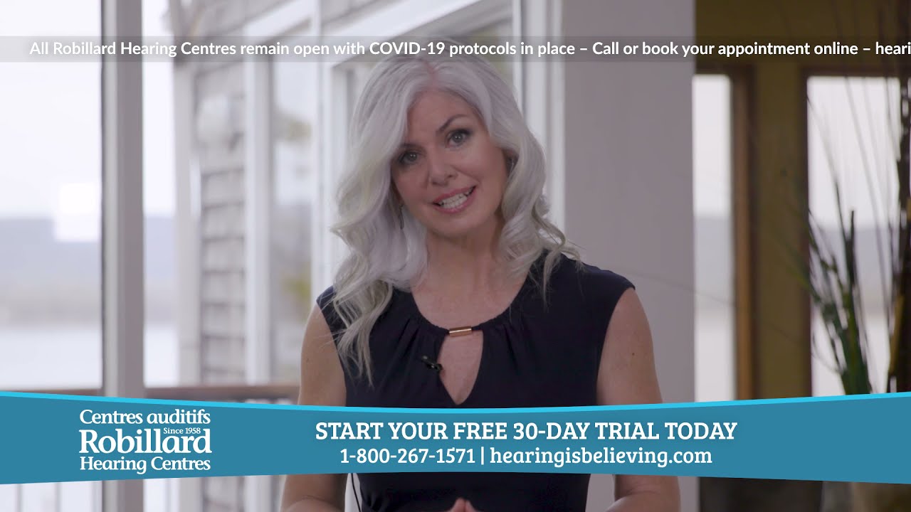 Free 30 Day Trial | Premium Hearing Aids | Robillard Hearing Centres