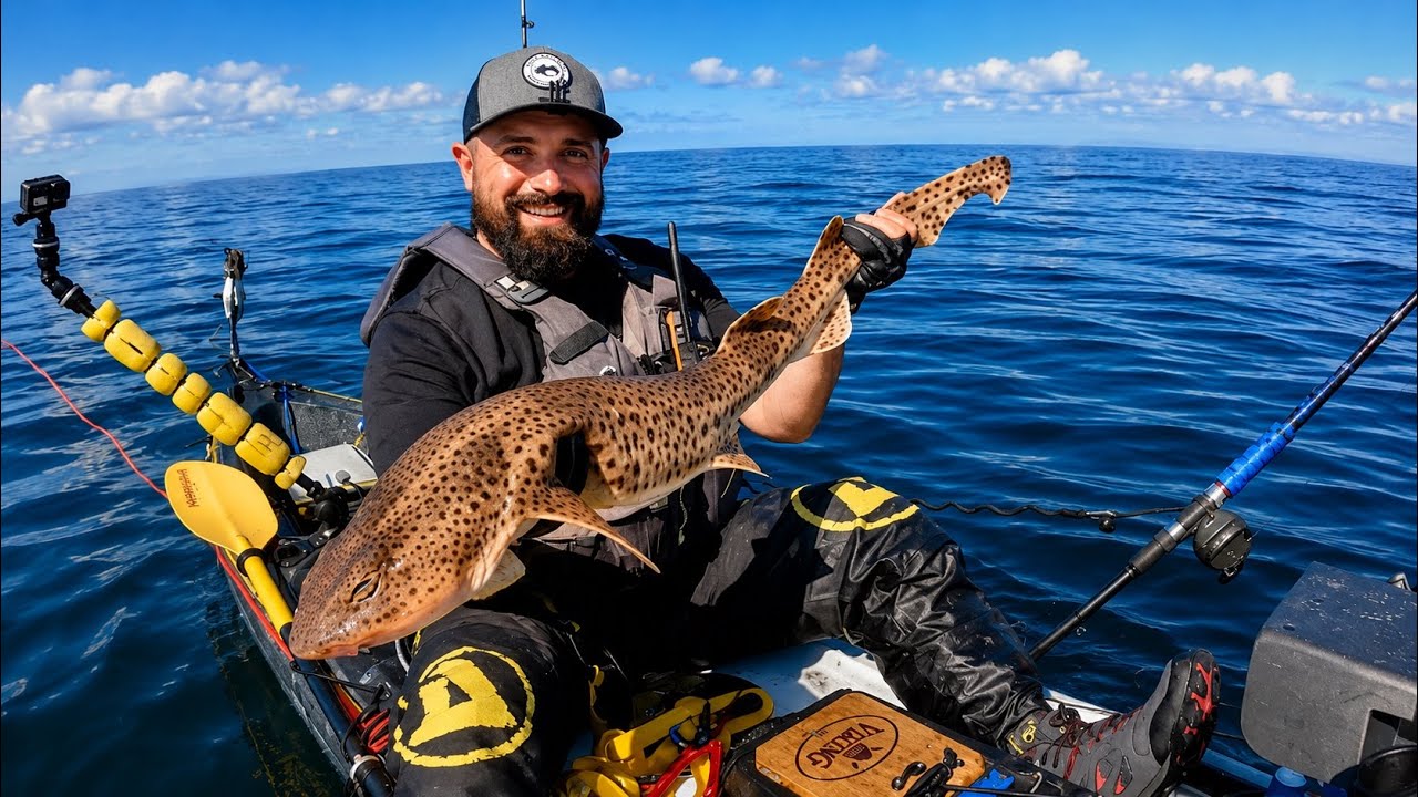 Offshore Kayak Fishing With Underwater Footage - GoFish Cam - Sea Fishing Uk - Kayak Fishing Uk