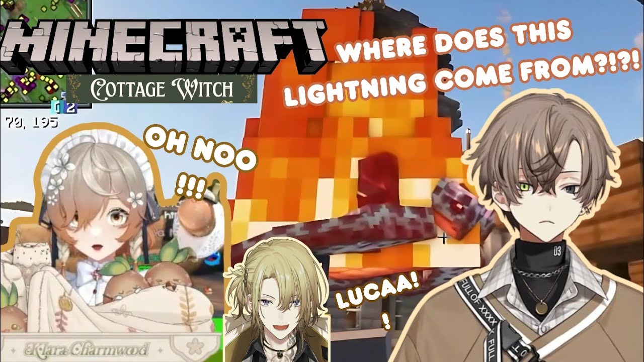 [ #NIJIENchanted ] Lighting Strikes From Sky Village? Does Alban Have Curse On??!?!