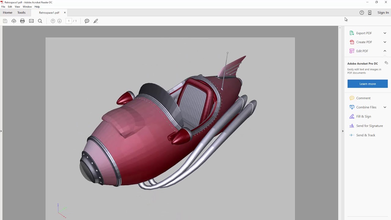 4D Publish: Tutorial Retrospace