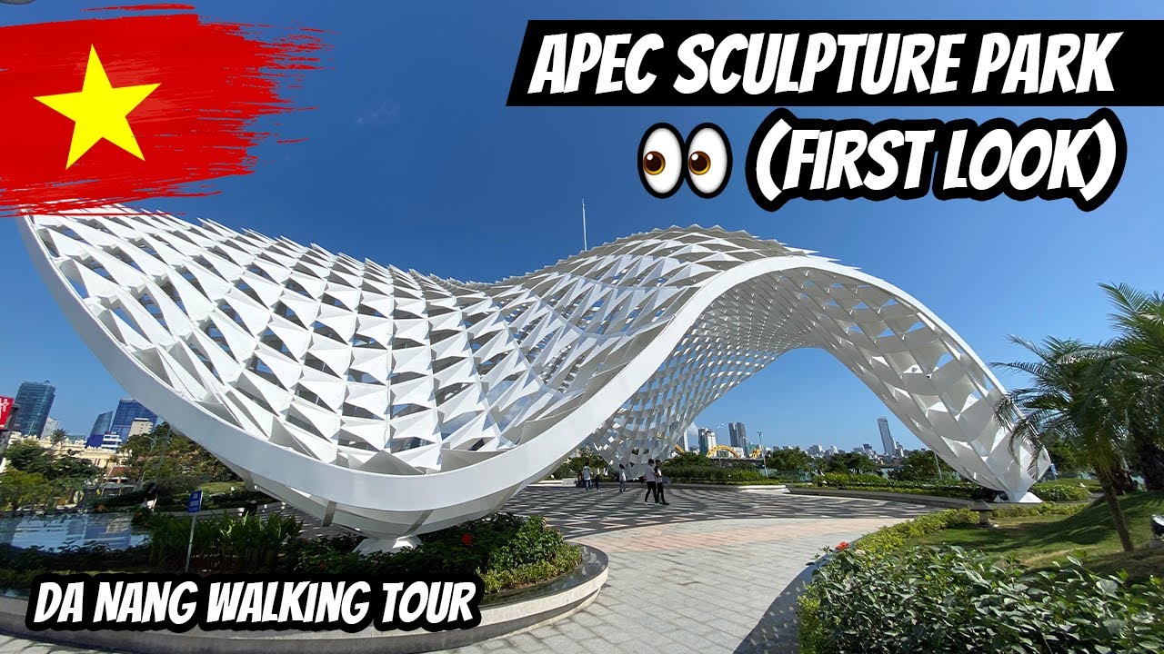 APEC Sculpture Park |  Da Nang Walking Tour🚶‍♂️| Vietnam 🇻🇳 | 4K | ASMR | 2022