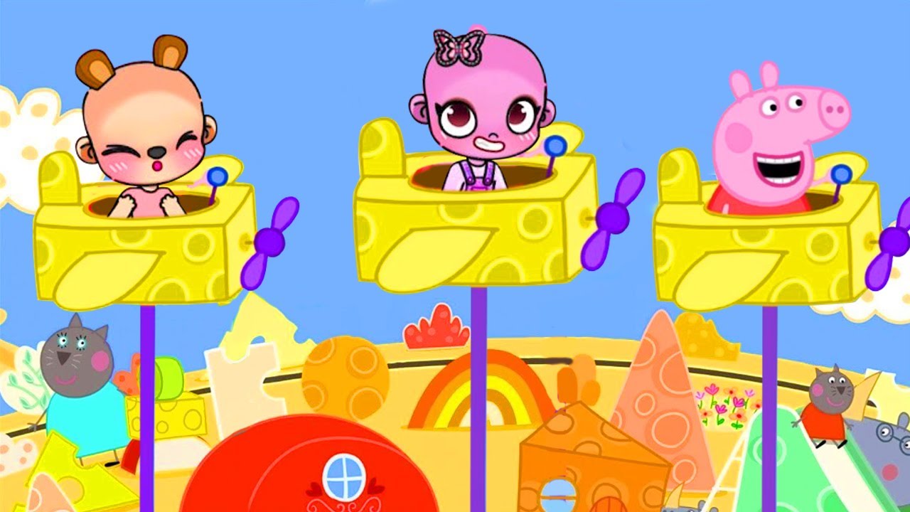 Peppa Pig In Avatar World 🐷 O Aniversário de Mandy Mouse 🧀 | Episódios Completos