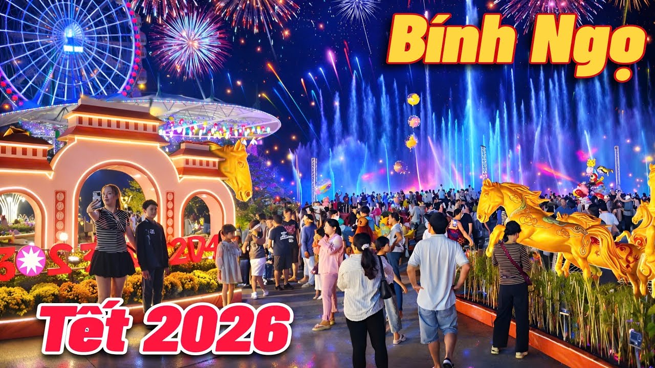 SIÊU PHƯỜNG đông dân nhất VIỆT NAM - Tết Bính Ngọ 2026