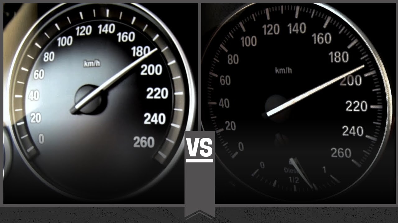 BMW 520d vs BMW 320d: Acceleration Battle