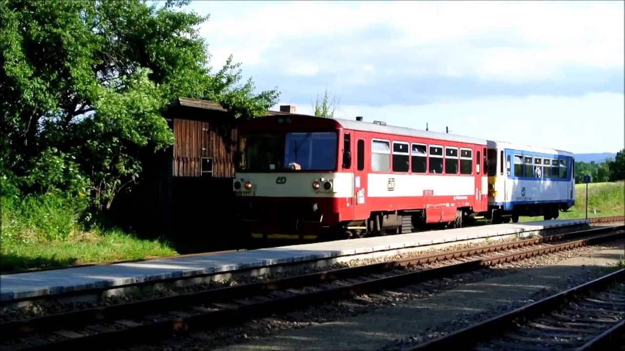 Nádraží Bavorov - vlak 810 a 814 (Regionova).