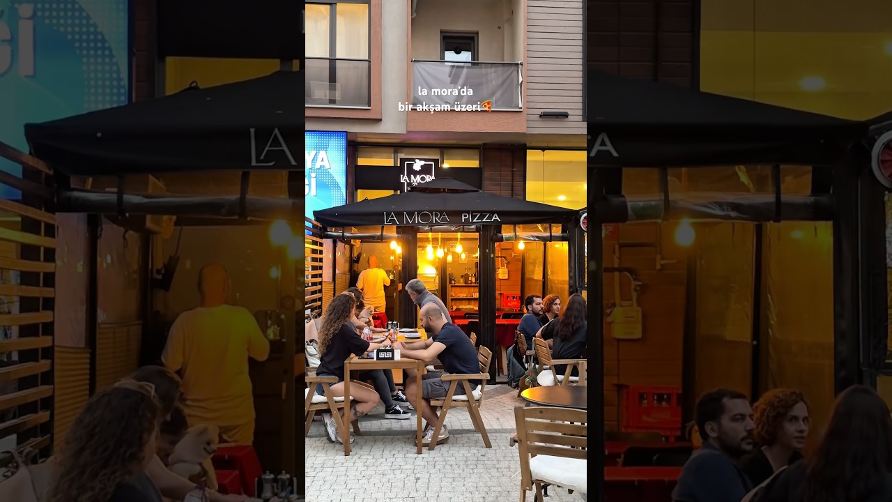 La Mora&rsquo;da bir akşam &uuml;zeri🍕 #mekan #kadık&ouml;y #feneryolu #pizza