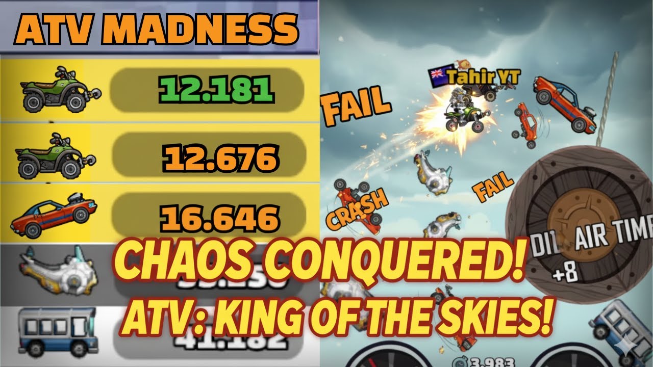 My ATV is UNSTOPPABLE! (You Won't Believe This Race) in Community Showcase - (Yo-Yo Adventure)