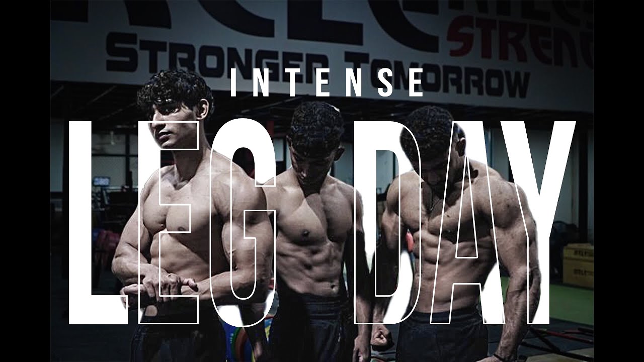 INTENSE LEG DAY WITH THE SABER BOYS!!!