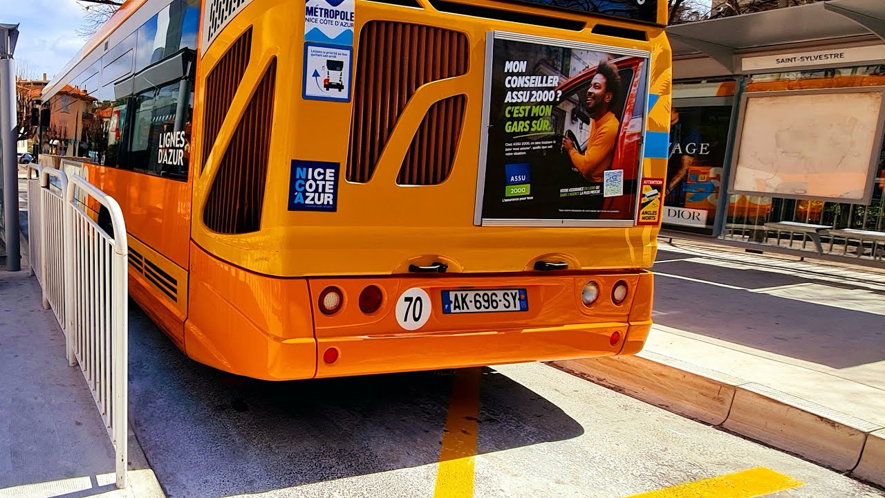 LIGNES D'AZUR | Heuliez-Bus GX327 Magnifique ZF N°245 ● KICKDOWN 🤩🎶