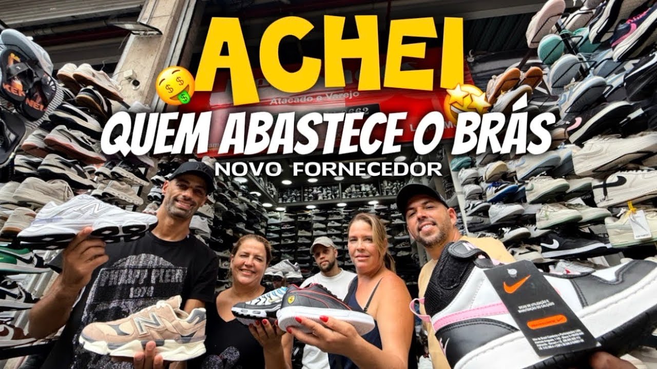 💥🤩 FORNECEDOR DE TÊNIS PREMIUM NO BRÁS COM PREÇO IMBATÍVEL 👟🤑
