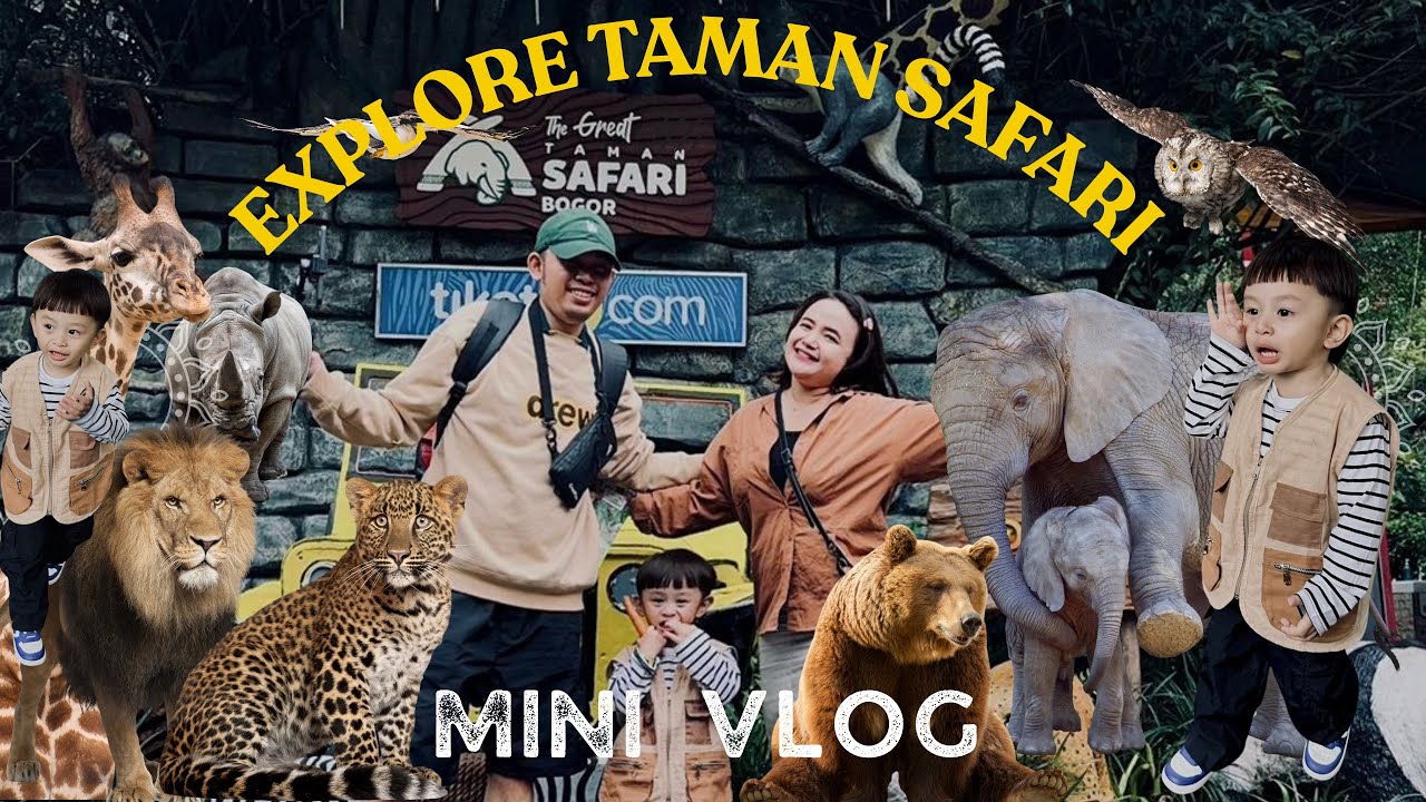 EXPLORE TAMAN SAFARI BOGOR | With family