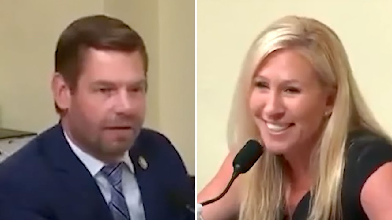 Marjorie Taylor Greene Personally Attacks Eric Swalwell During Hearing