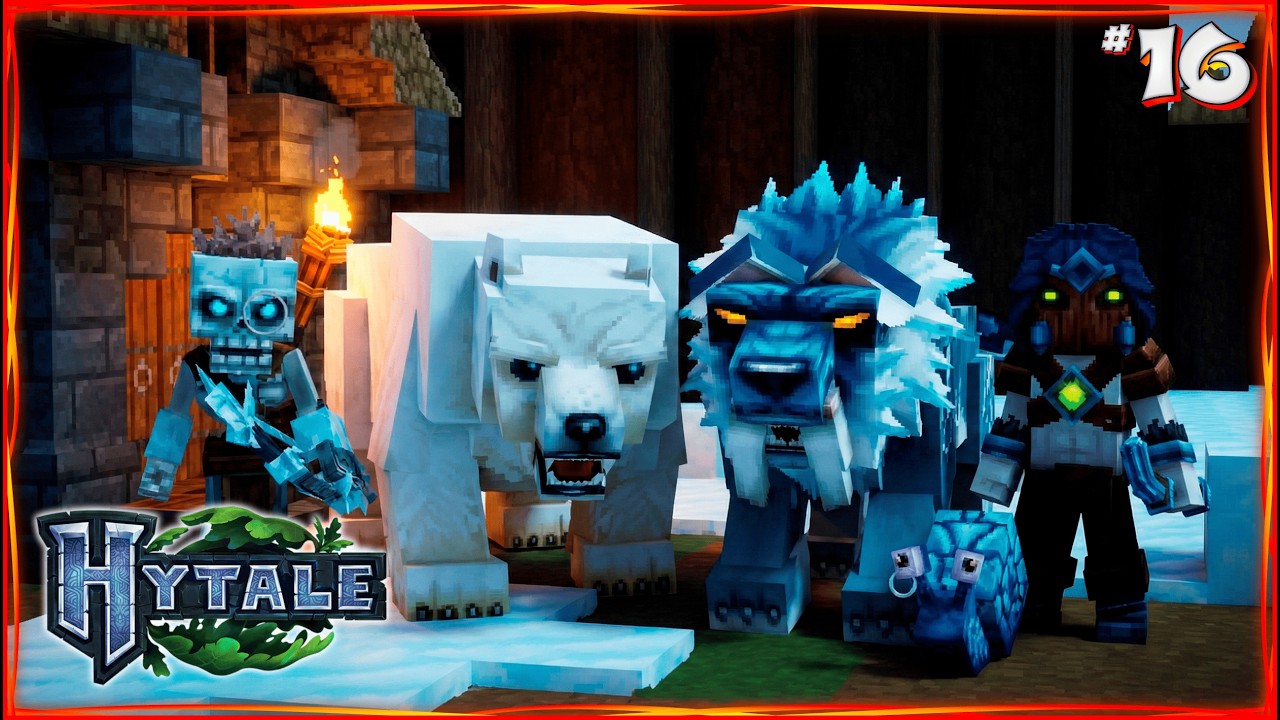 DA NEVE À MINA: CERCADOS POR PREDADORES E FORASTEIROS - HYTALE - #016
