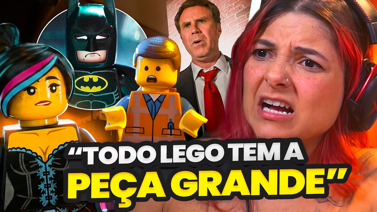UMA AVENTURA LEGO É UM FILME MUITO ESQUISITO KKKKKK