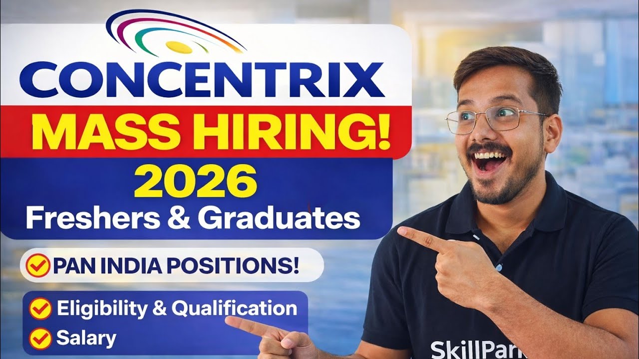 Concentrix Bulk Hiring for Freshers & Graduates | Apply Now | Latest Jobs 2026