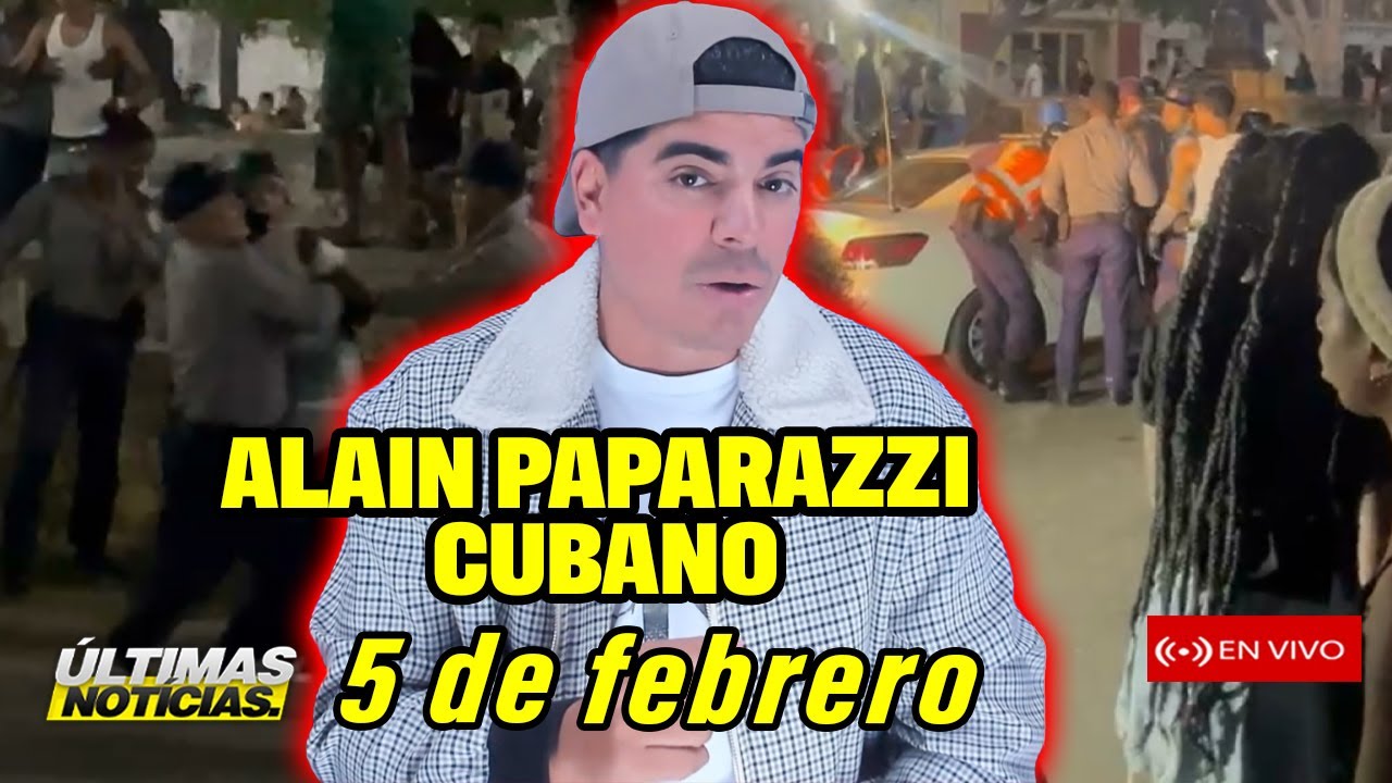CUBA AHORA❗CHOQUE ENTRE JÓVENES Y LA PNR EN CALLE PRADO: LA HABANA✅ Alain Paparazzi Cubano