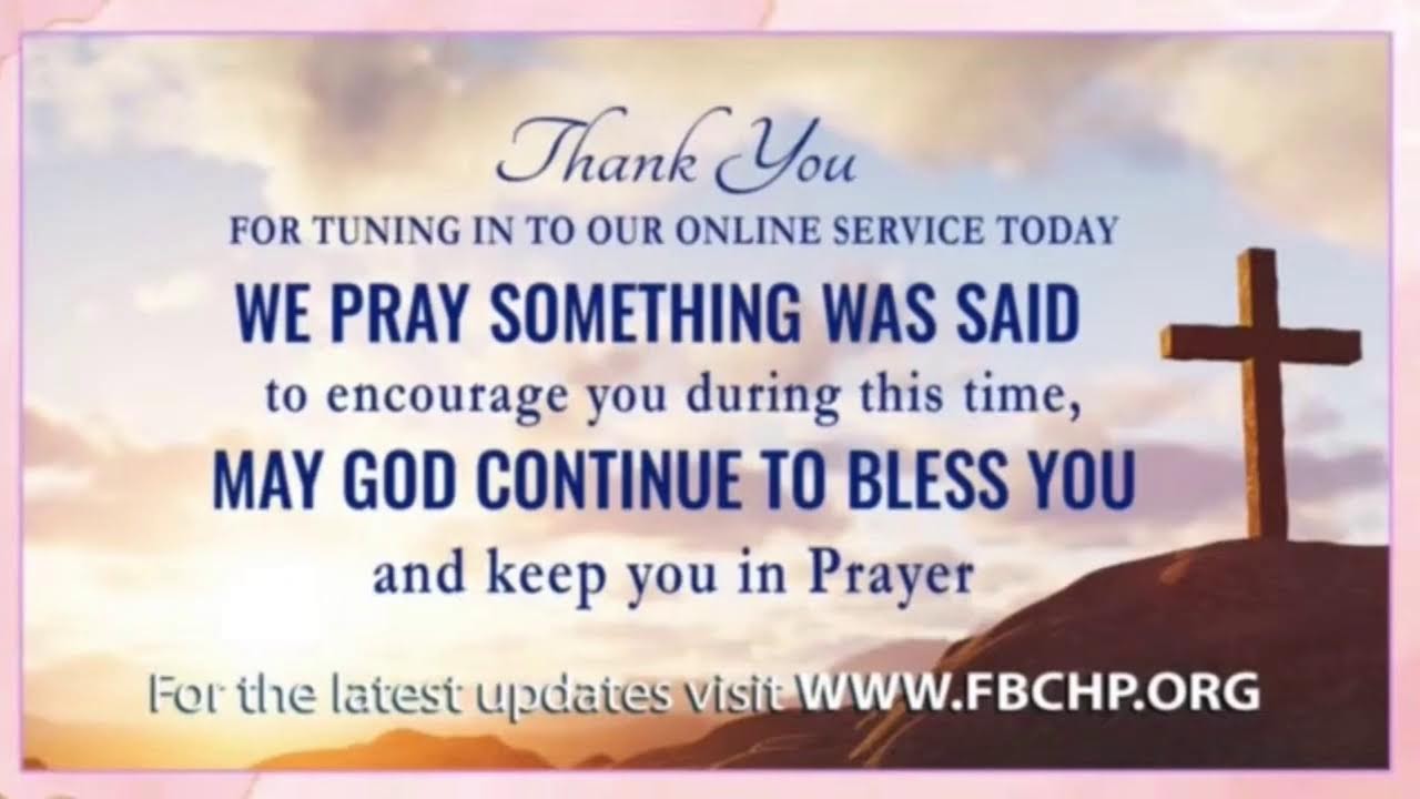First Baptist Church of Hamilton Park Live Stream