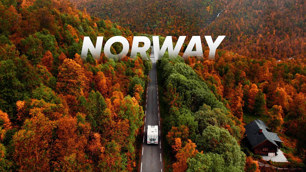 Herbst in Norwegen 🍁 4K Drone Cinematic - DJI Air 2S