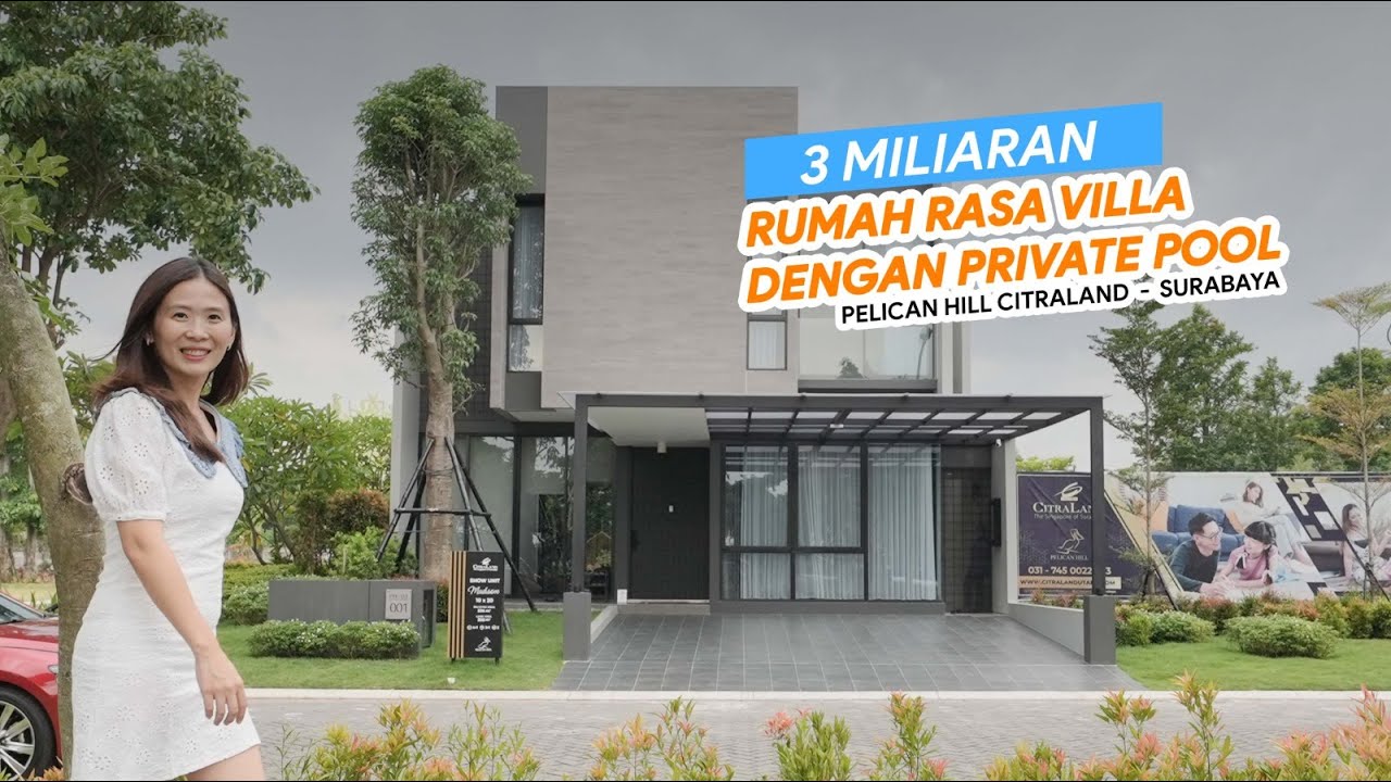 TERBAIK DI CITRALAND UTARA. PELICAN HILL RUMAH 3M-AN ADA SWIMMING POOL.