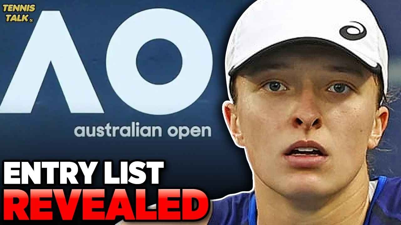 Australian Open 2026 Entry List Revealed | Tennis News