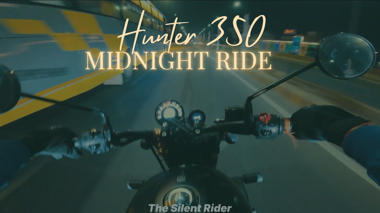 Hunter 350 Midnight Ride — DarkRoads Headphones & Crazy Views