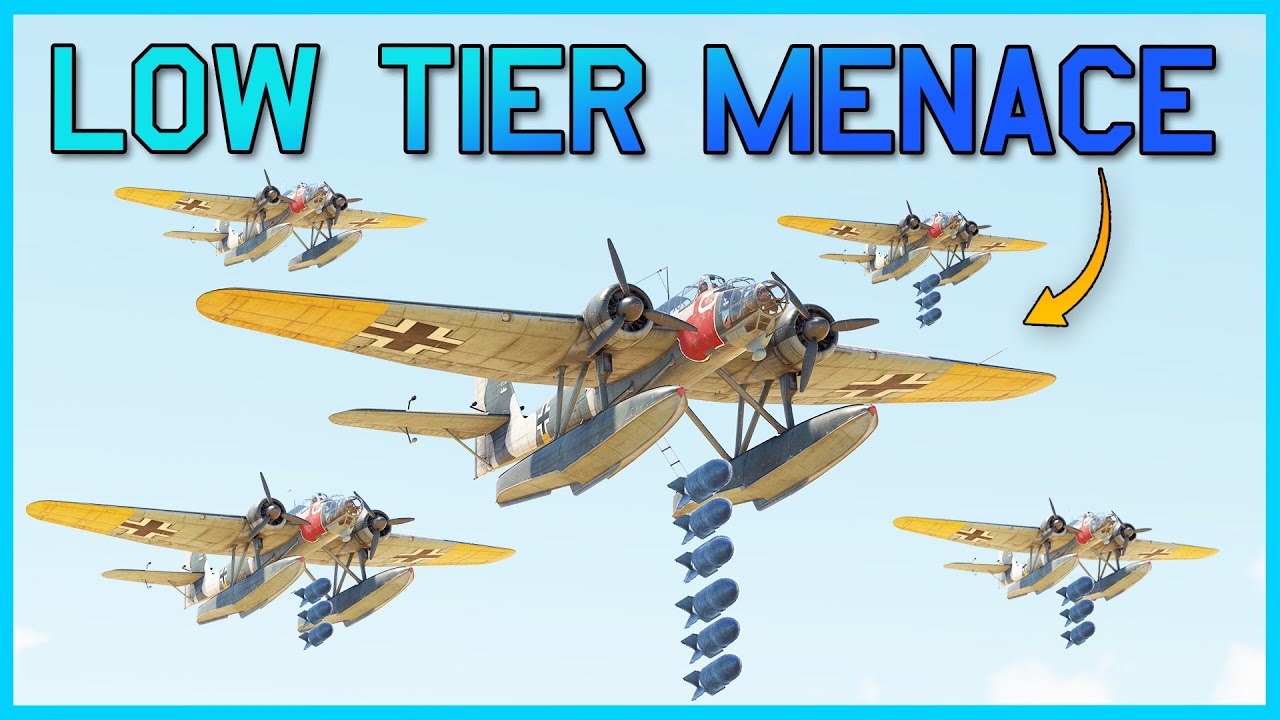 Germany's Low Tier menace  - He-115 War Thunder