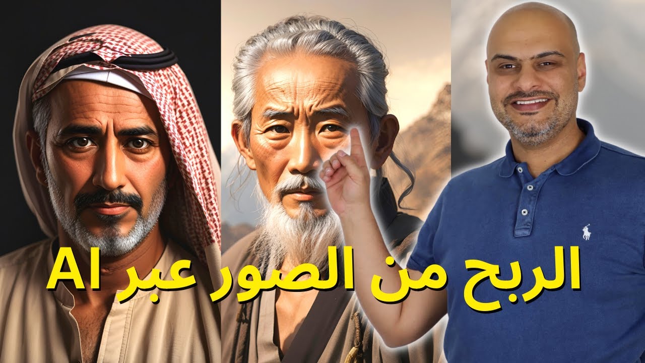 عمل فيديو بالذكاء الاصطناعي AI | جعل الصورة تتكلم والربح منها