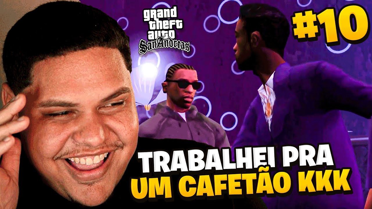 O CJ VIROU CAFETÃO! - JMDECK JOGANDO GTA SAN ANDREAS #10