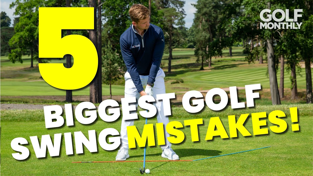 5 BIGGEST GOLF SWING MISTAKES!!
