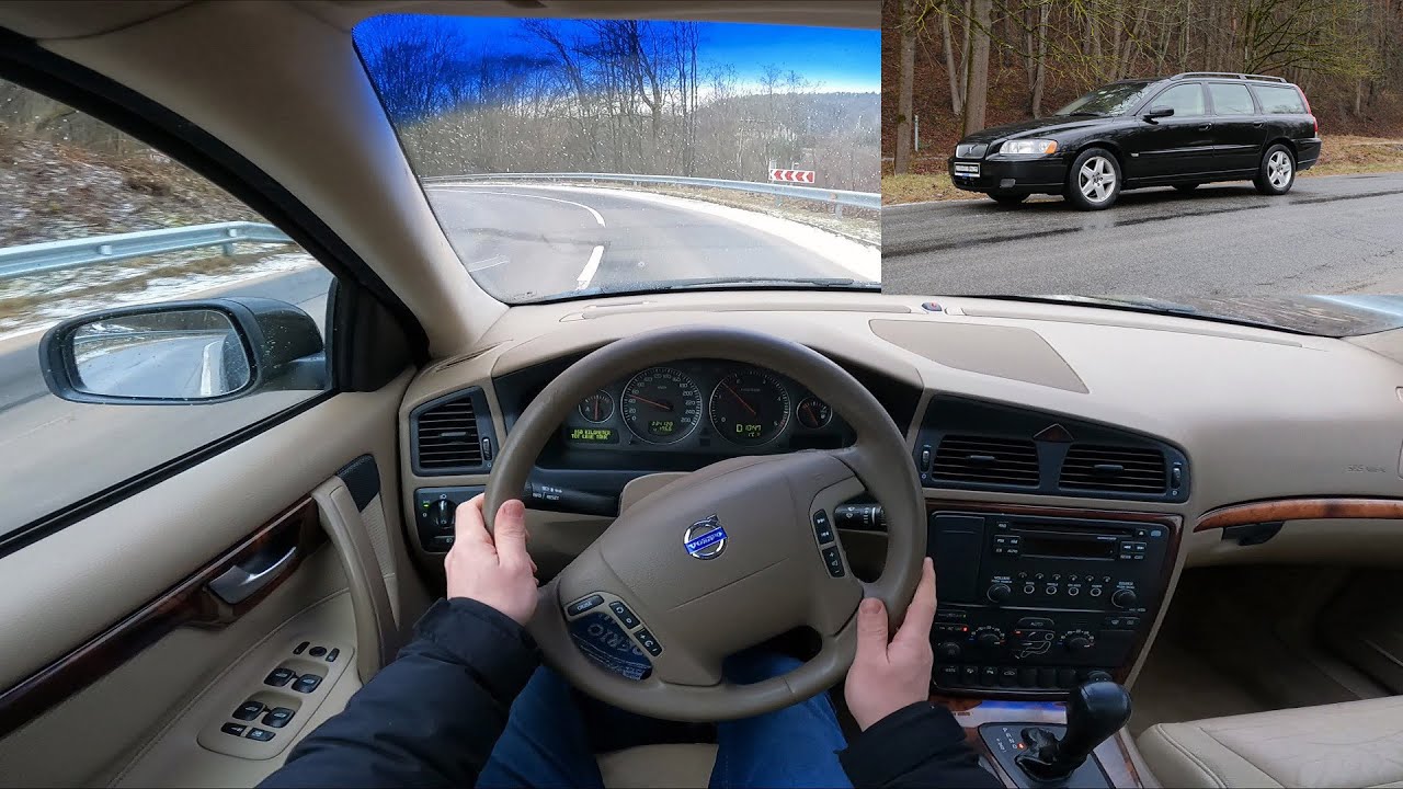2005 Volvo V70 2.4D 163 Hp POV Test Drive @DRIVEWAVE1