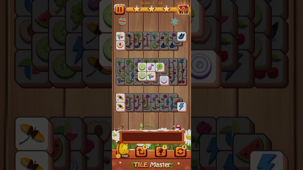 Tile Master | Classic Triple Match | Puzzle Game