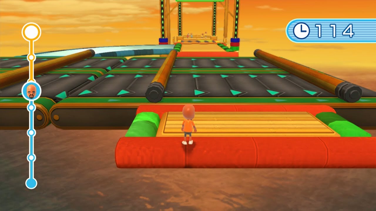 [Wii Fit U] Ultimate Obstacle Course-Advanced 1032 (Play as Matt)　アスレチックU　上級