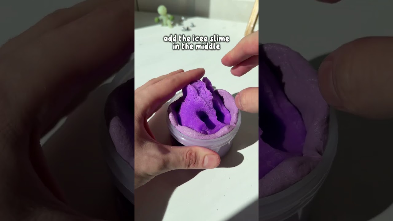 Как собрать слайм в виде геода 🗿