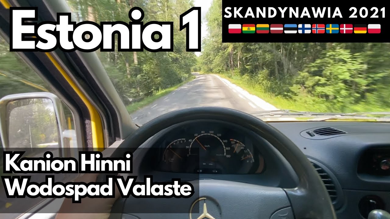Estonia! Co Warto Zobaczyć? - Kanion Hinni i Wodospad Valaste Część 8 Skandynawia Kamperem