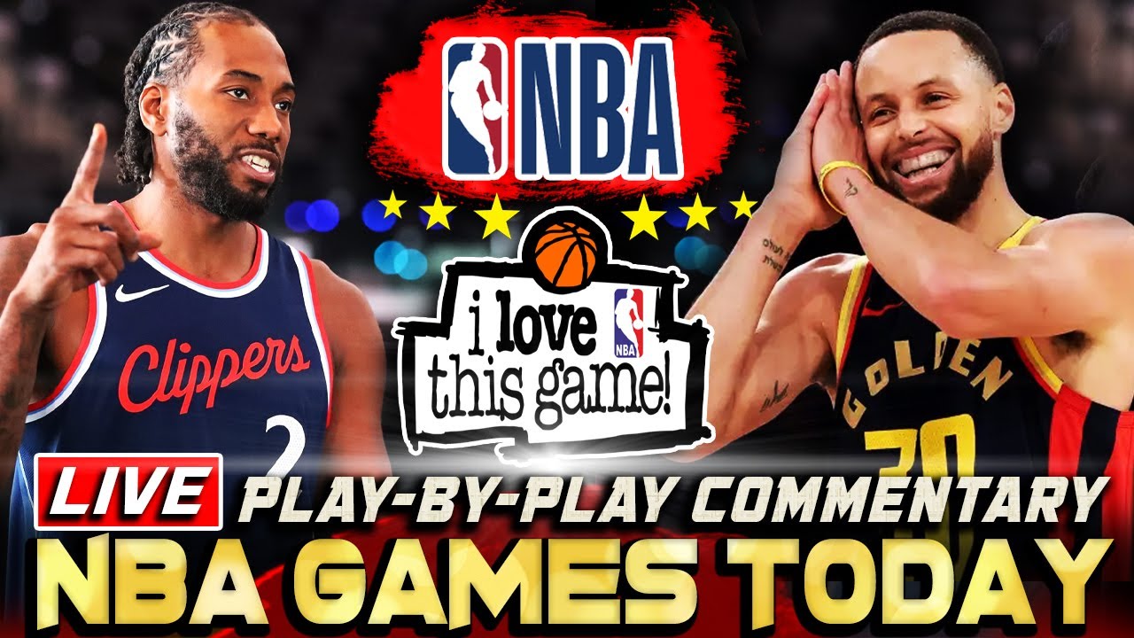 🔴NBA LIVE |Golden State Warriors vs LA Clippers Commentary & Play-by-play