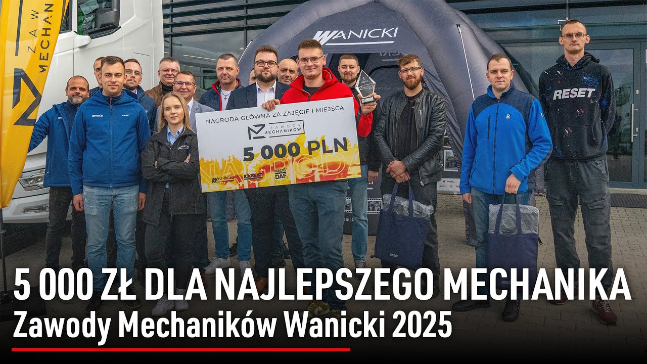 ZAWODY MECHANIK&Oacute;W WANICKI 2025 🔥 - II EDYCJA ZAKOŃCZONA!