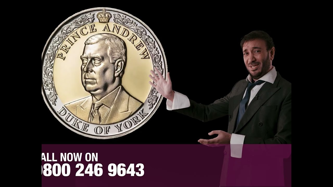 Памятная монета принца Эндрю