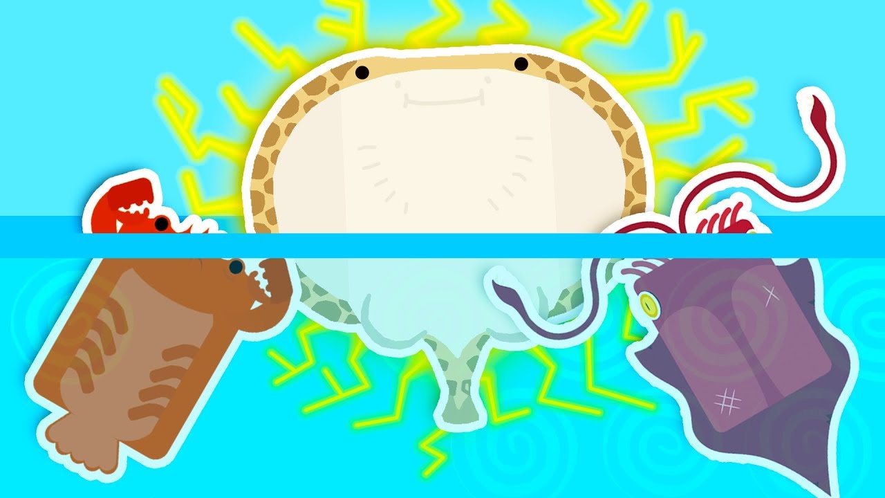 When You Evolve Into The Powerful New Tier 10 Pancake in Deeeep.io