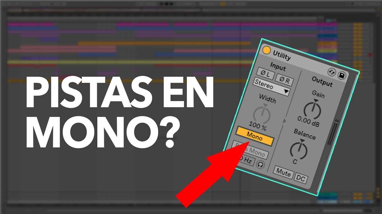 Por qué Trabajar en MONO y Cómo hacerlo en Ableton Live 9 y 10 | Tutorial Mezcla
