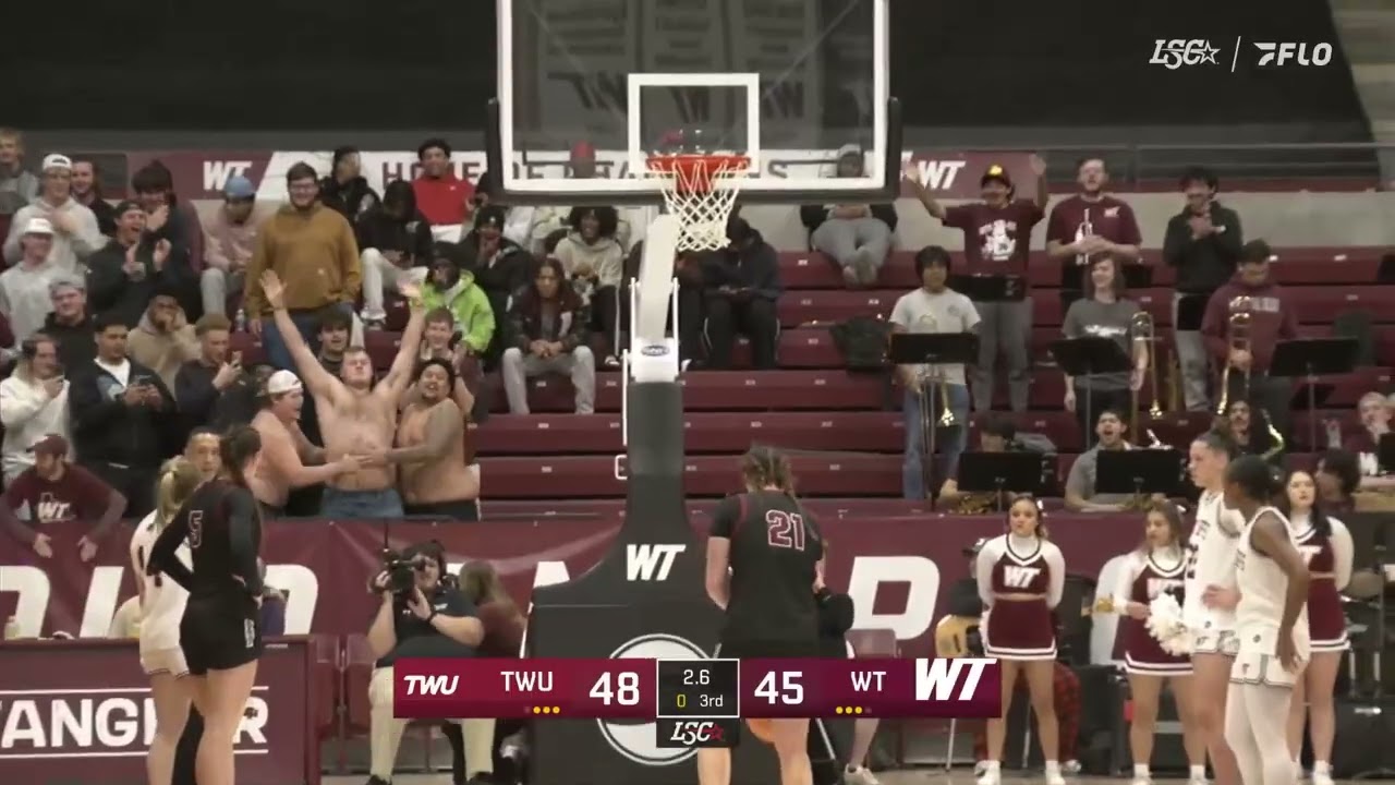 No. 3 Texas Woman's Basketball defeats No. 6 West Texas A&M in overtime