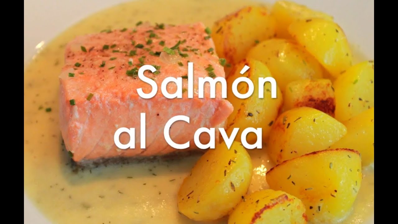 Salmón al cava (o al champán o champagne ) - Recetas para navidad ✅