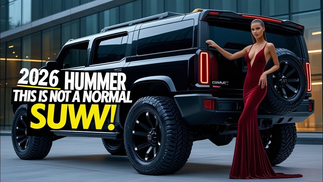 2026 GMC HUMMER 4×4 😱 | THIS IS NOT A NORMAL BLACK SUV!