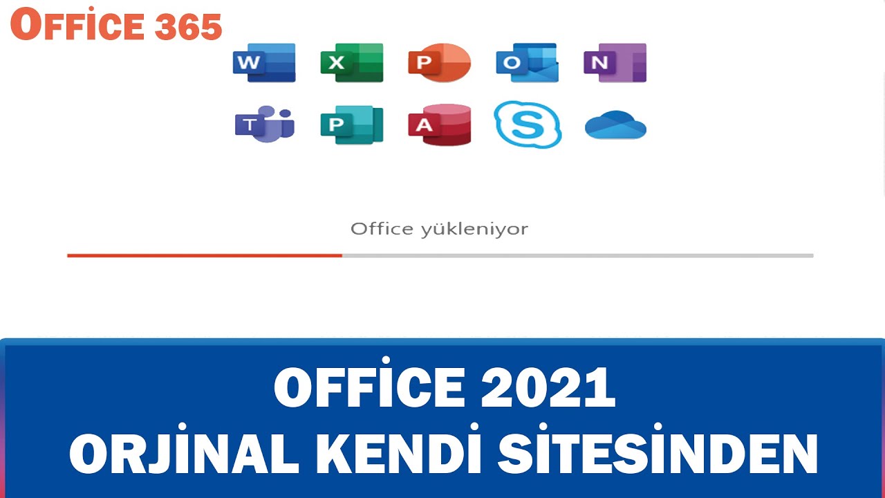 Office 2021 Orjinal Sitesinden İndirme Ve Kurma | Microsoftun Sitesinden
