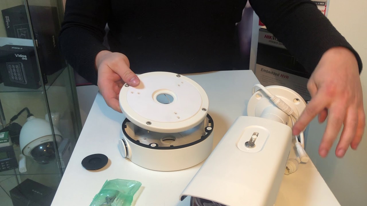 Puszka pod kamerę jak to wygląda w praktyce Hikvision adapter 1280ZJ-S