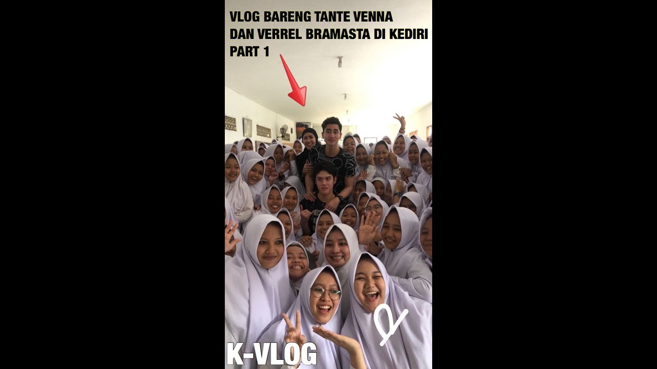 KVLOG(2) (vlog bareng tante venna dan verrel bramasta di kediri part 1)