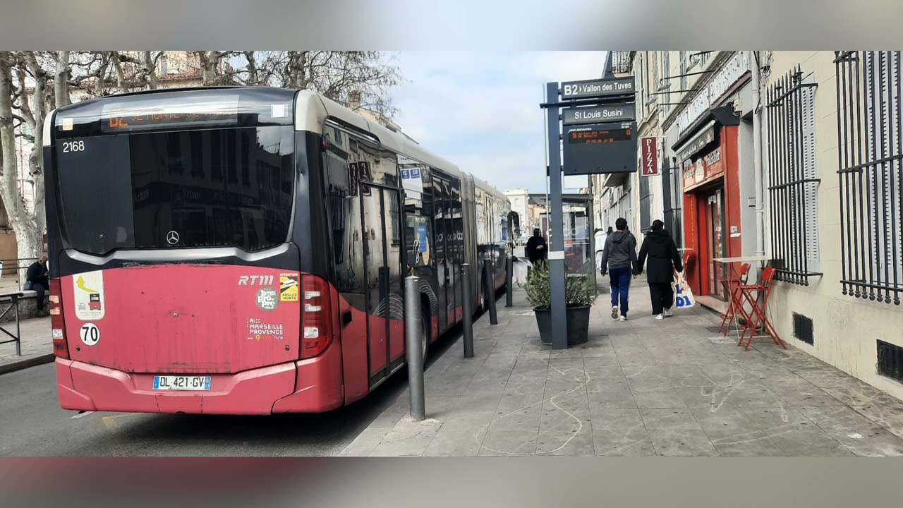 RTM | Mercedes-Benz Citaro G C2 BHNS €6 n°2168 | Ligne B2