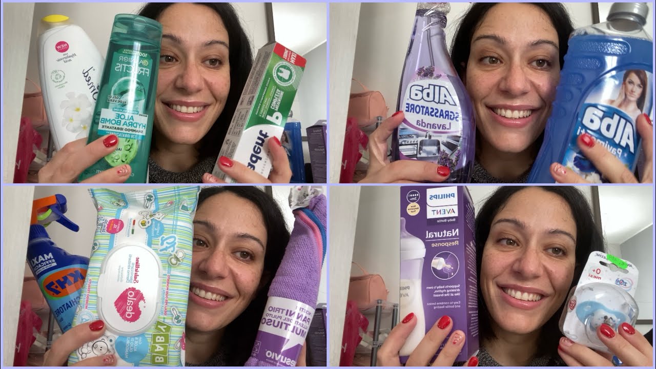 Asmr svuota la spesa detersivi  + sanitaria ~ Asmr ita
